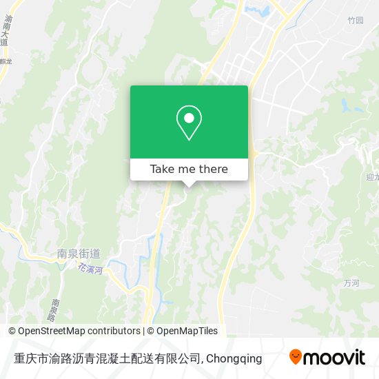 重庆市渝路沥青混凝土配送有限公司 map