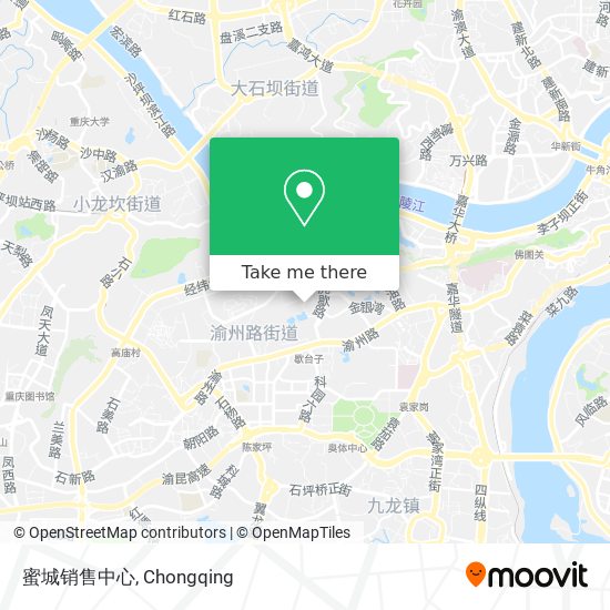 蜜城销售中心 map