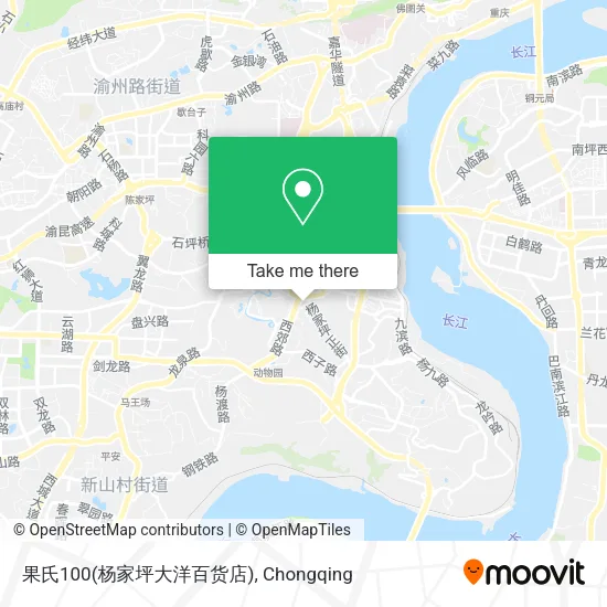 果氏100(杨家坪大洋百货店) map