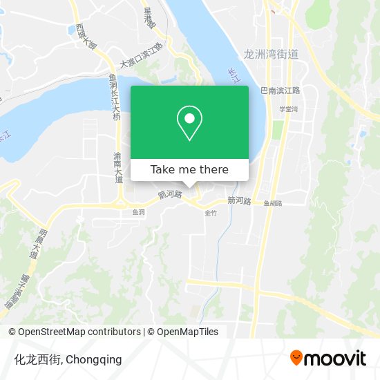化龙西街 map