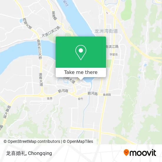 龙喜婚礼 map