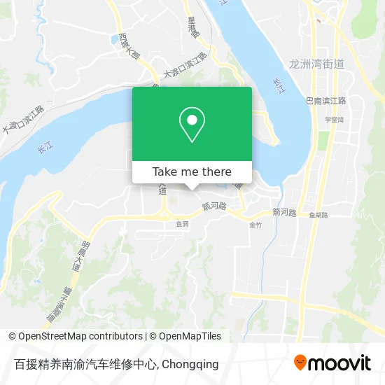 百援精养南渝汽车维修中心 map