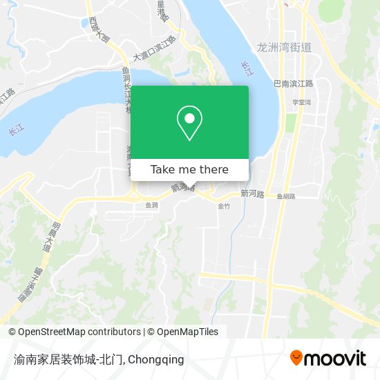 渝南家居装饰城-北门 map