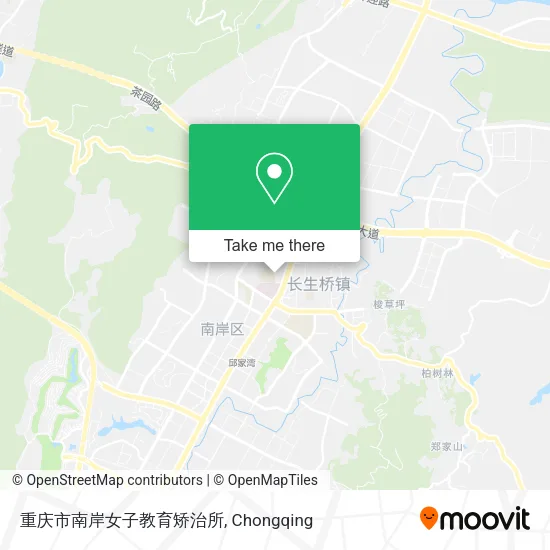 重庆市南岸女子教育矫治所 map