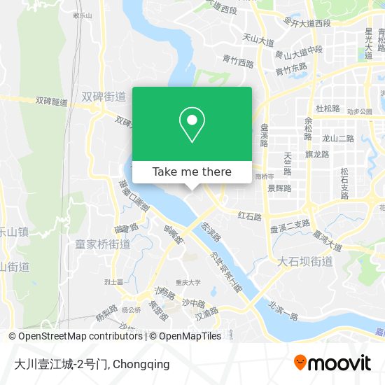 大川壹江城-2号门 map
