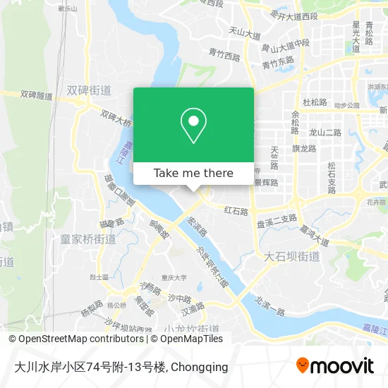 大川水岸小区74号附-13号楼 map