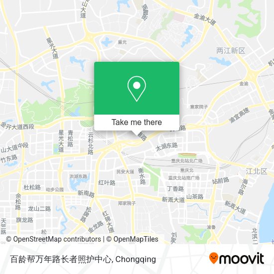 百龄帮万年路长者照护中心 map