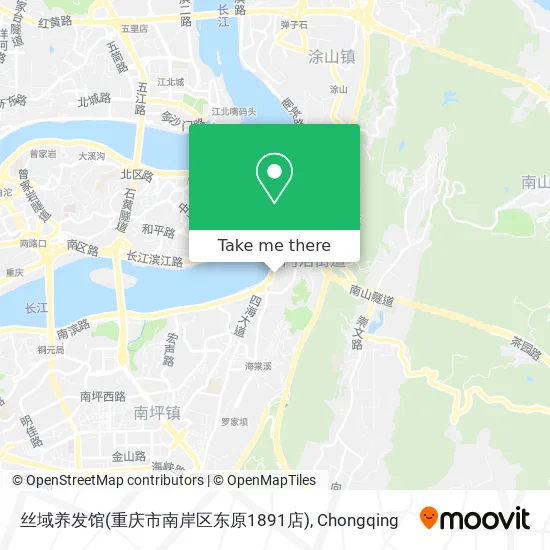 丝域养发馆(重庆市南岸区东原1891店) map