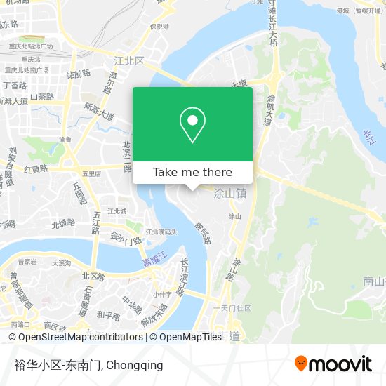 裕华小区-东南门 map