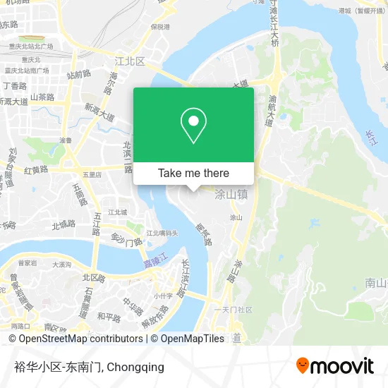 裕华小区-东南门 map