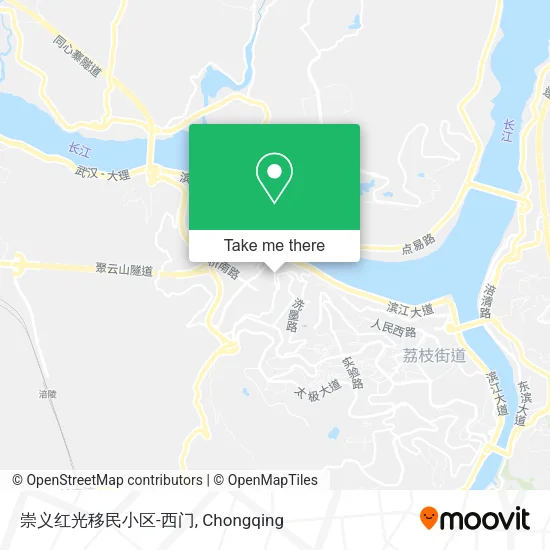 崇义红光移民小区-西门 map