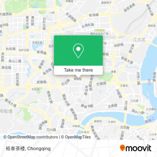 裕泰茶楼 map