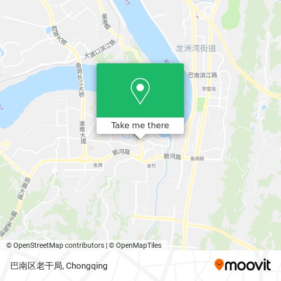 巴南区老干局 map