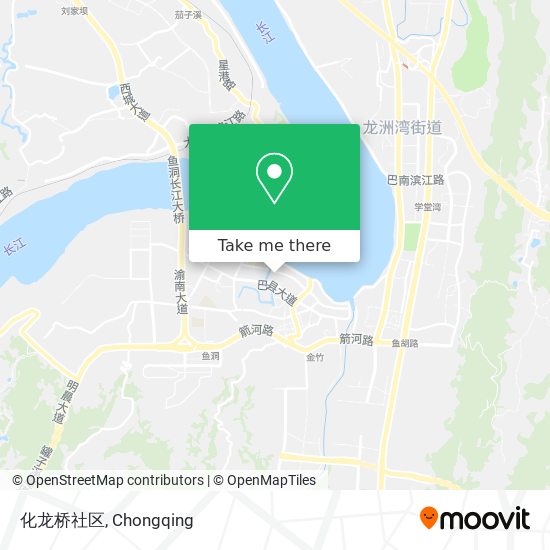 化龙桥社区 map