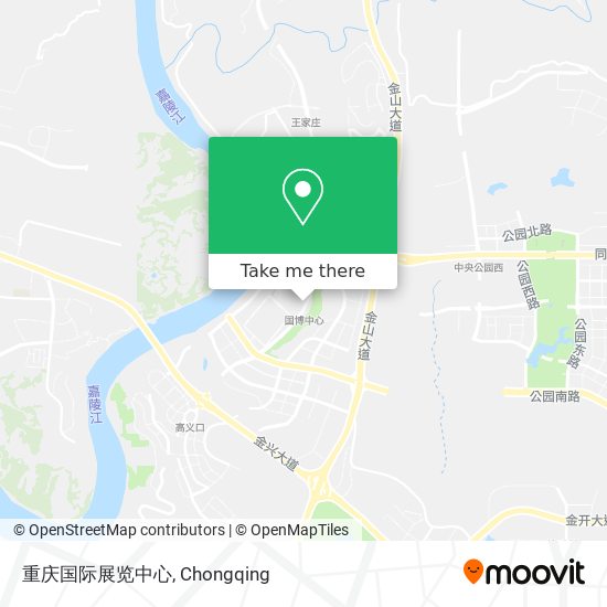 重庆国际展览中心 map