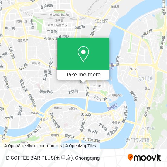 D·COFFEE BAR PLUS(五里店) map