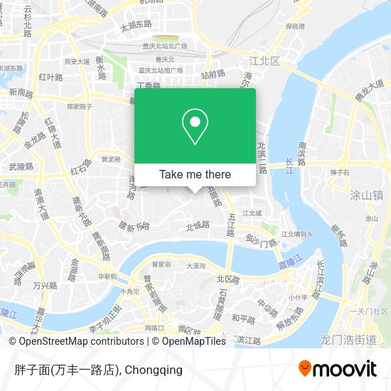 胖子面(万丰一路店) map