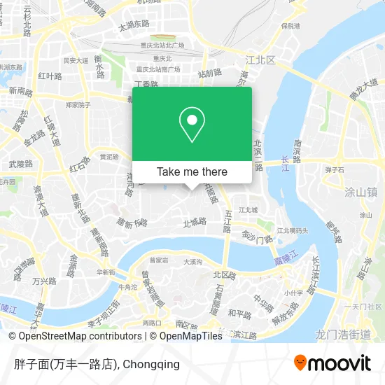 胖子面(万丰一路店) map
