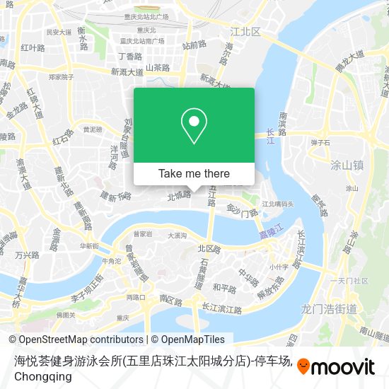 海悦荟健身游泳会所(五里店珠江太阳城分店)-停车场 map