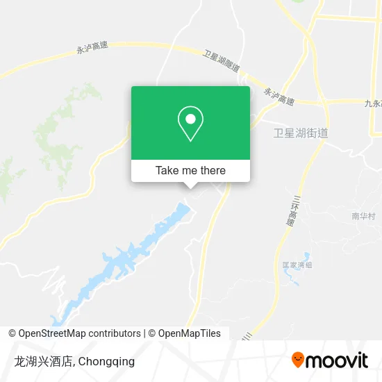 龙湖兴酒店 map