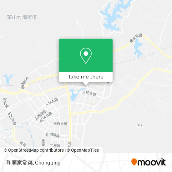 和顺家常菜 map