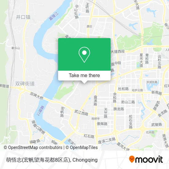 萌悟志(宏帆望海花都8区店) map
