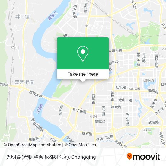 光明鼎(宏帆望海花都8区店) map