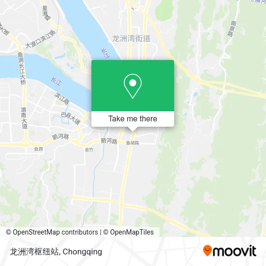 龙洲湾枢纽站 map
