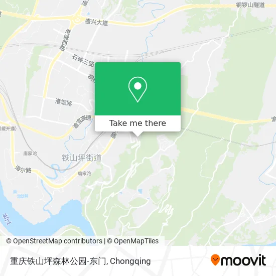 重庆铁山坪森林公园-东门 map
