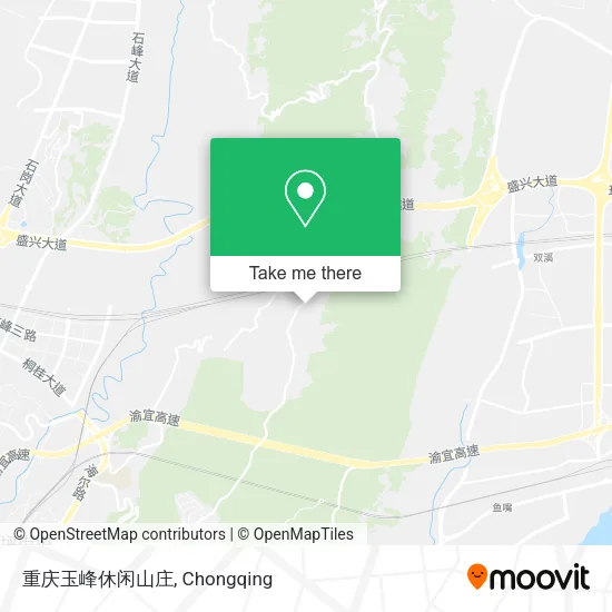 重庆玉峰休闲山庄 map