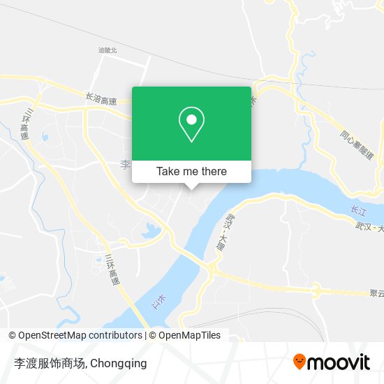 李渡服饰商场 map