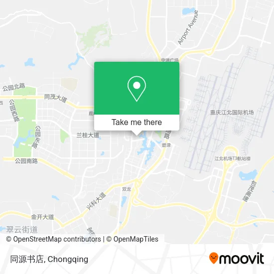 同源书店 map