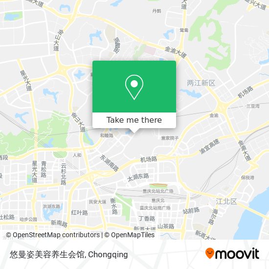 悠曼姿美容养生会馆 map