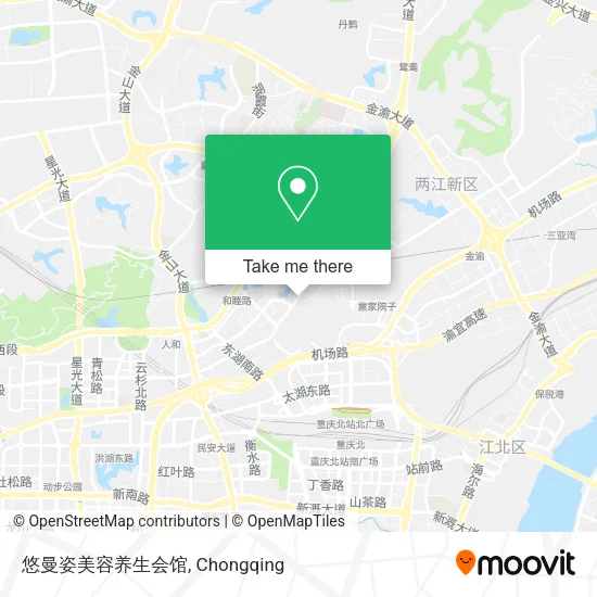 悠曼姿美容养生会馆 map