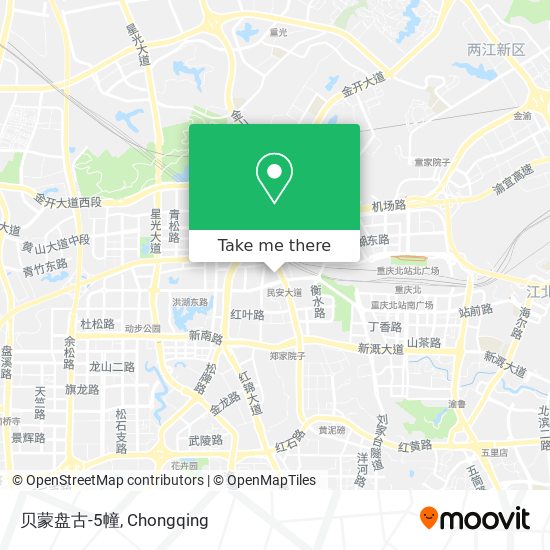 贝蒙盘古-5幢 map