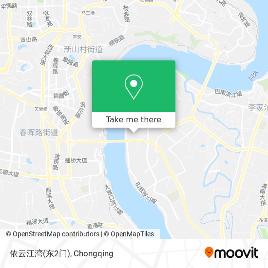 依云江湾(东2门) map