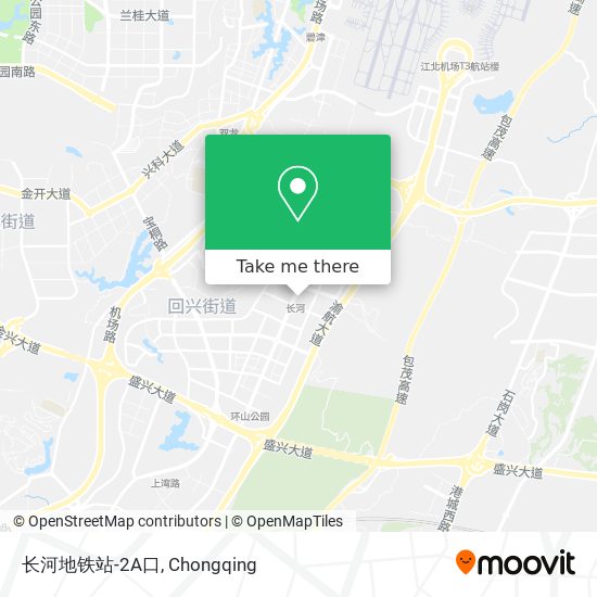 长河地铁站-2A口 map