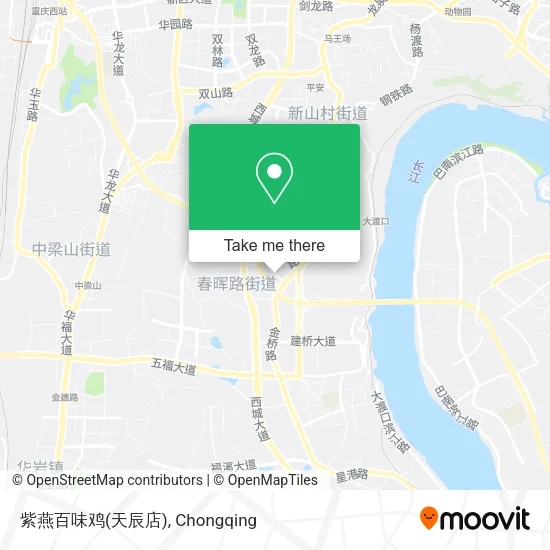 紫燕百味鸡(天辰店) map