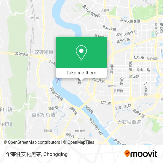 华莱健安化黑茶 map