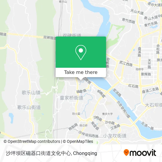 沙坪坝区磁器口街道文化中心 map