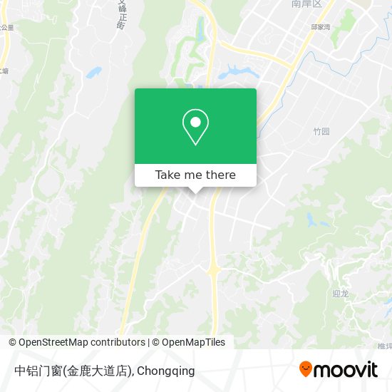 中铝门窗(金鹿大道店) map