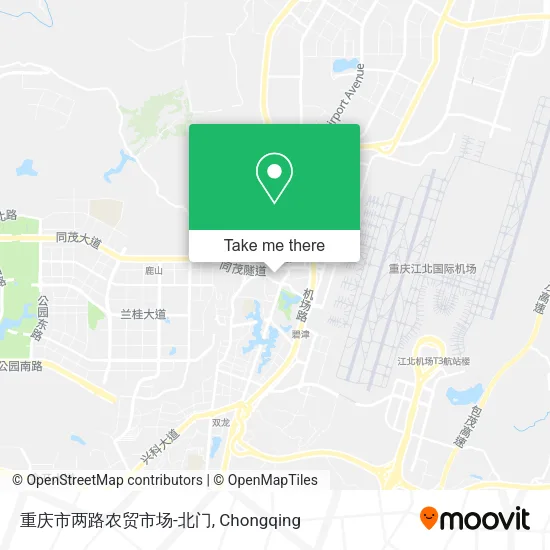 重庆市两路农贸市场-北门 map