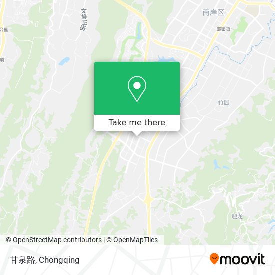 甘泉路 map
