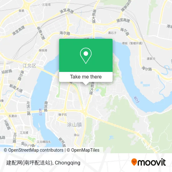 建配网(南坪配送站) map
