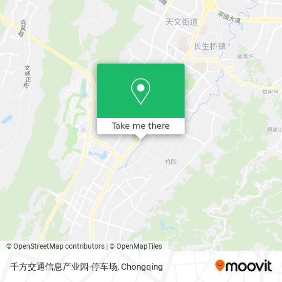 千方交通信息产业园-停车场 map