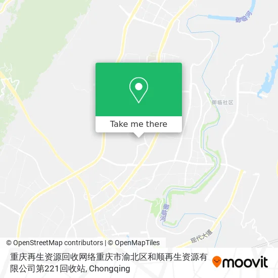 重庆再生资源回收网络重庆市渝北区和顺再生资源有限公司第221回收站 map