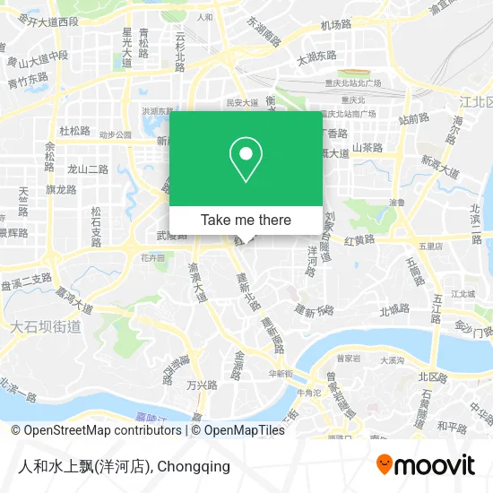 人和水上飘(洋河店) map