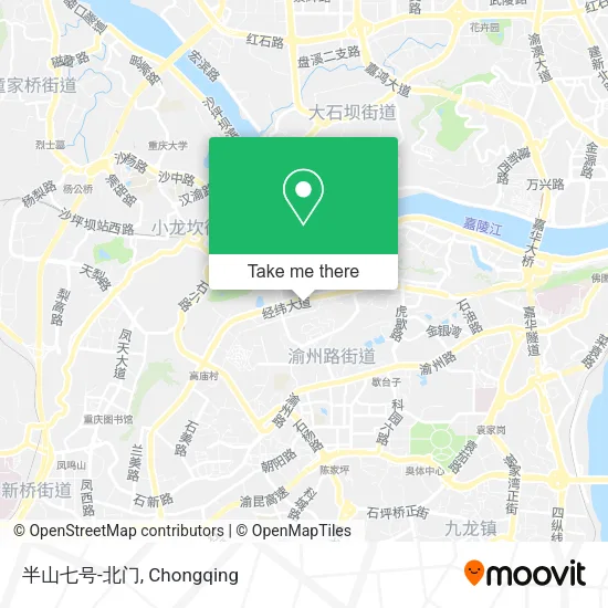 半山七号-北门 map