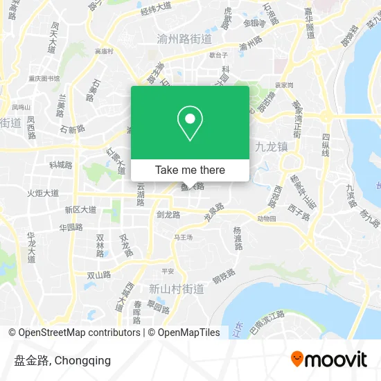 盘金路 map