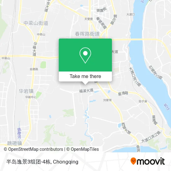 半岛逸景3组团-4栋 map